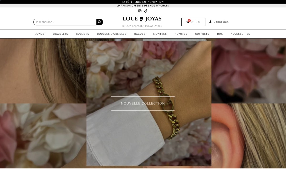 Aperçu de la boutique de bijoux Loue Joyas